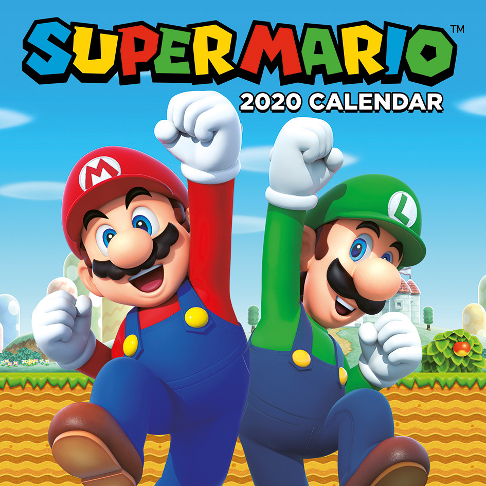 Super Mario Wall Calendars 2024 Buy at Europosters