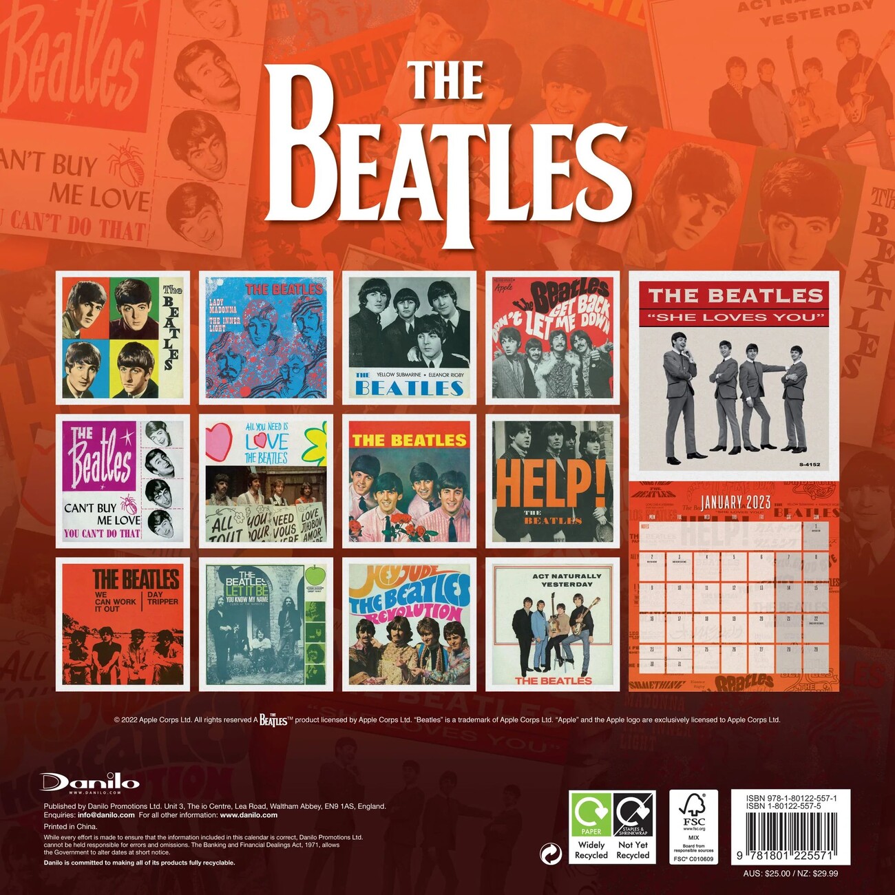 The Beatles Official Calendar 2009 UK Calendar —, 41 OFF