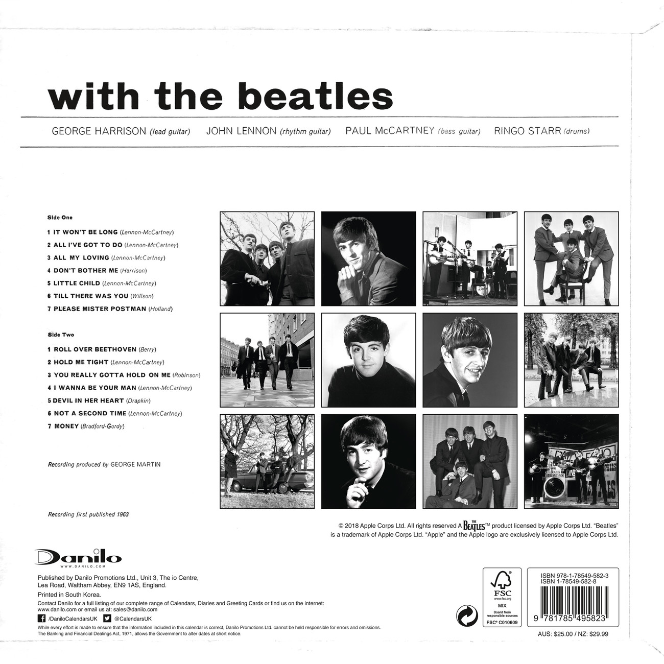 The Beatles Wall Calendars 2024 Buy at Europosters