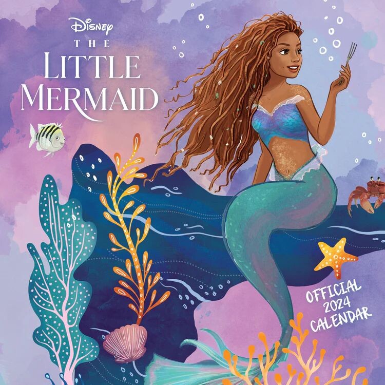 The Little Mermaid Movie Wall Calendars 2024 Buy at