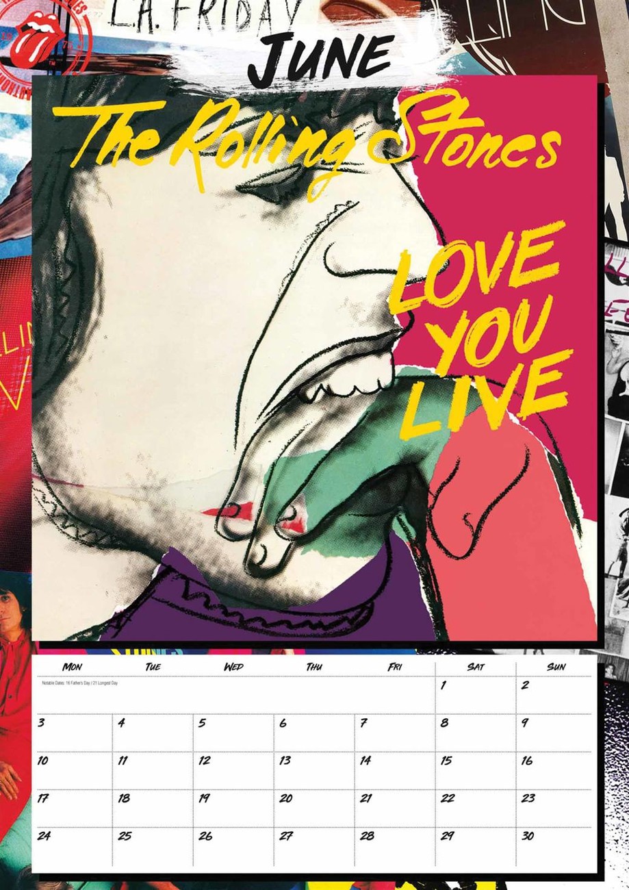 The Rolling Stones - Wall Calendars 2019 | Large selection The Rolling Stones - Wall Calendars 2019 | Large selection