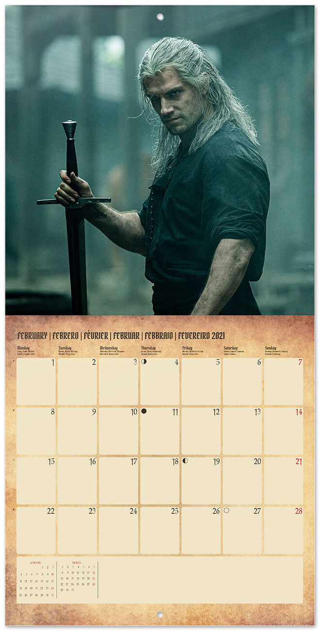 Witcher 2 Calendar
