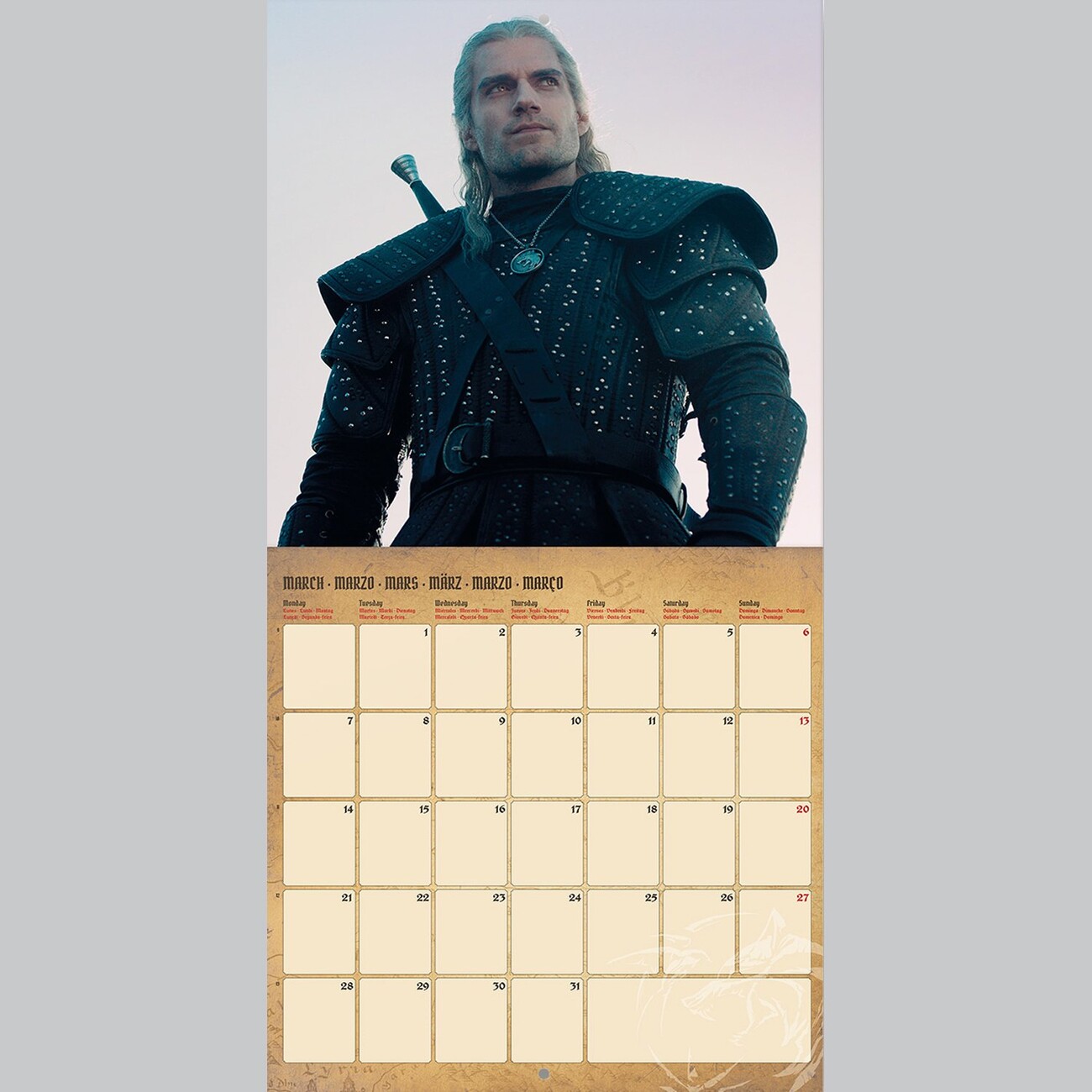 The Witcher Wall Calendars 2022 Buy at Europosters