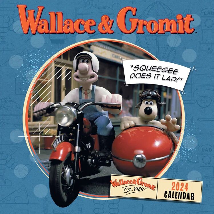 Wallace & Gromit Wall Calendars 2024 Buy at Europosters