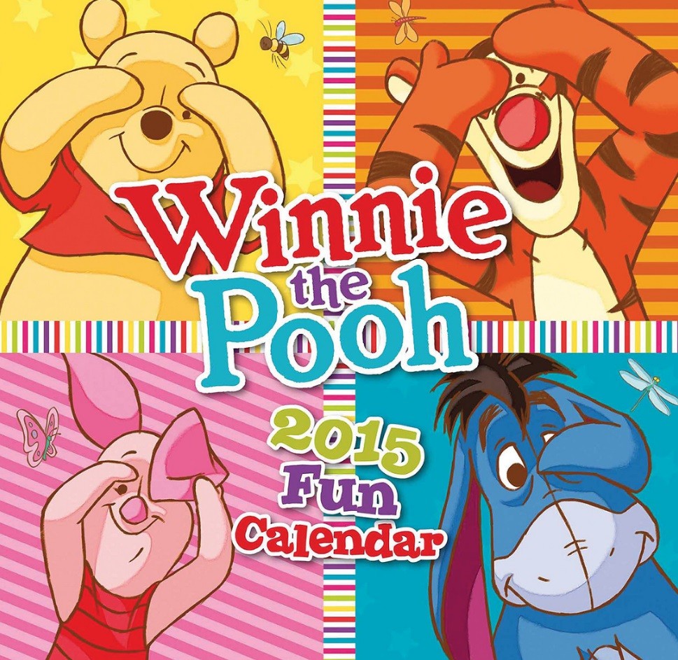 winnie-the-pooh-wall-calendars-2015-large-selection
