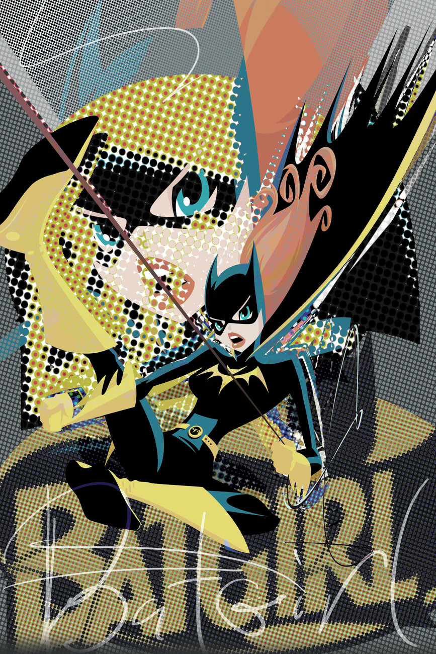 Batman Batgirl Roams Art: Canvas Prints, Frames & Posters