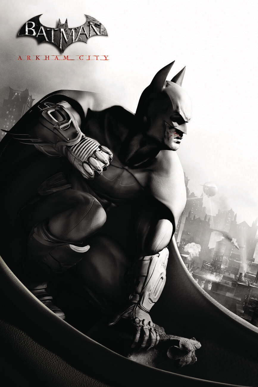 Batman On Watch Poster Print