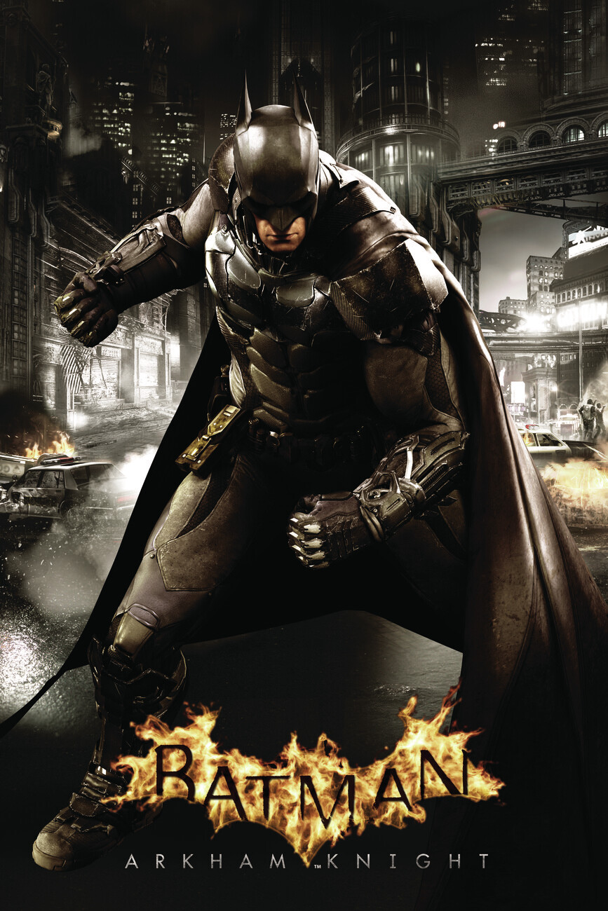 Canvas Wall Art Batman Arkham Knight | Canvas Prints | Abposters.com