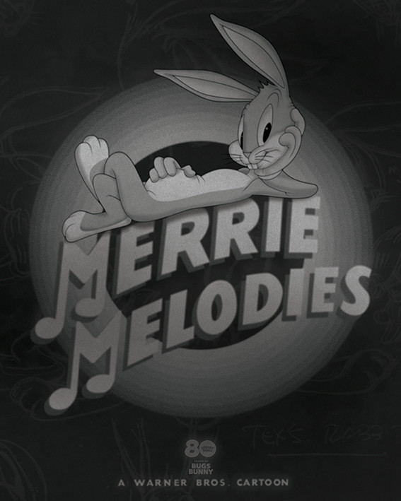 Warner Bros Classic Cartoons Collectible Bugs Bunny Keychain Looney Tunes 