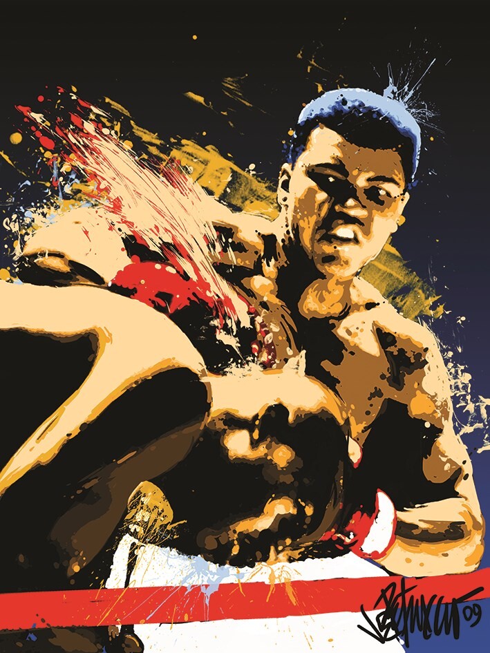 Muhammad Ali - Limited Edition Print. Muhammad Ali Poster, boxing poster, sports wall art, Muhammad Ali wall 2024 art, Muhammad Ali painting