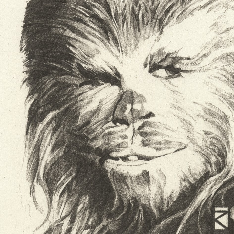 chewbacca drawing