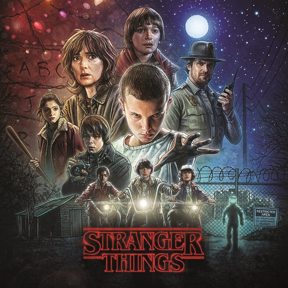 Canvas Print Stranger Things - One Sheet Series 2