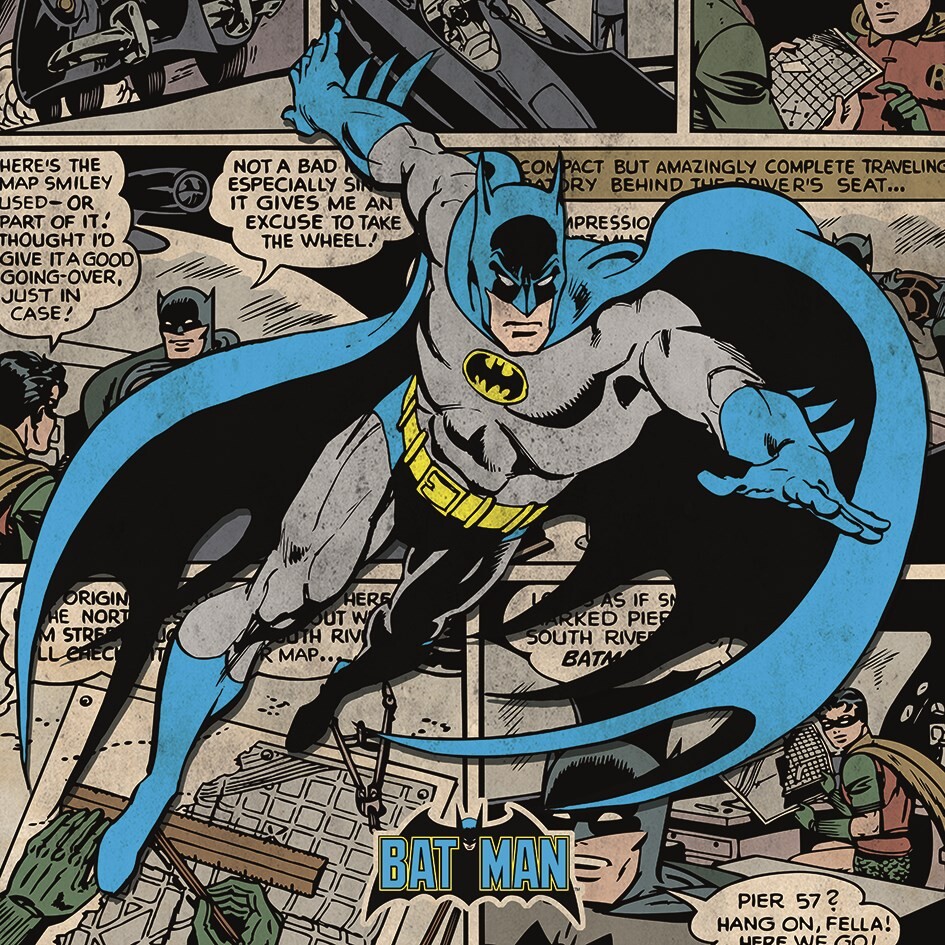Batman - Burst Canvas-taulu, Kuva | Seinäkoristeet | Europosters