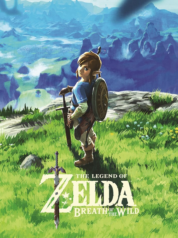 The Legend of Zelda: Breath of The Wild - View Canvas-taulu, Kuva |  Seinäkoristeet | Europosters