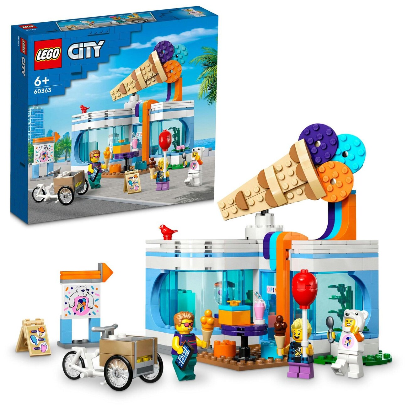 LEGO City The Ice Cream Shop 60363 Tips for original gifts