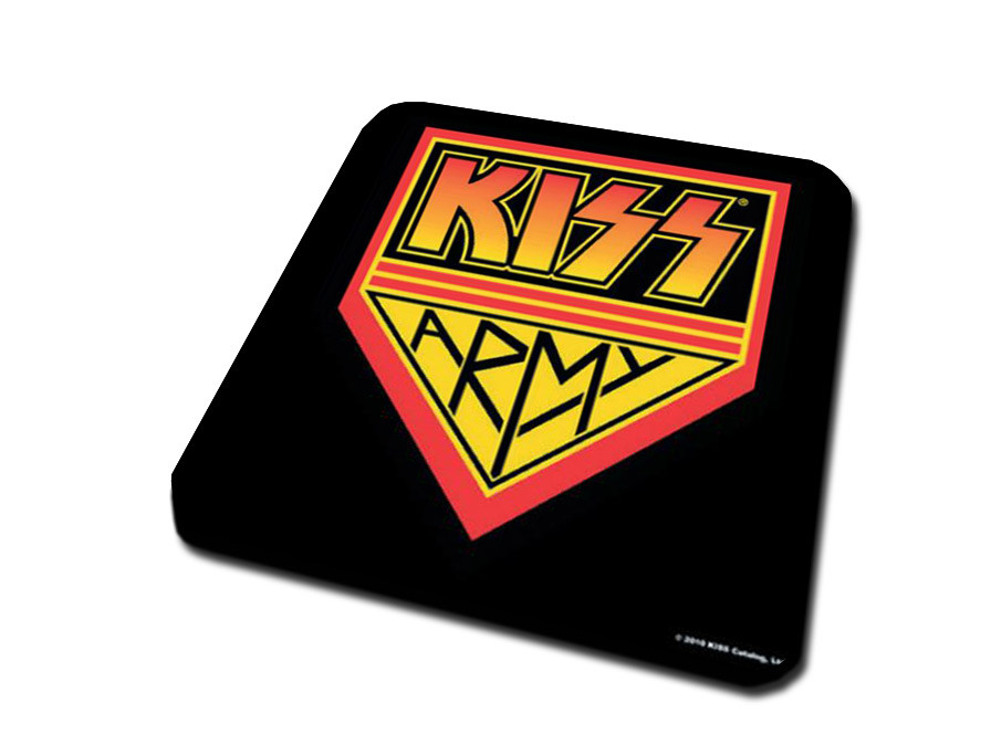 Coaster KISS - Army Pennant | Tips for original gifts