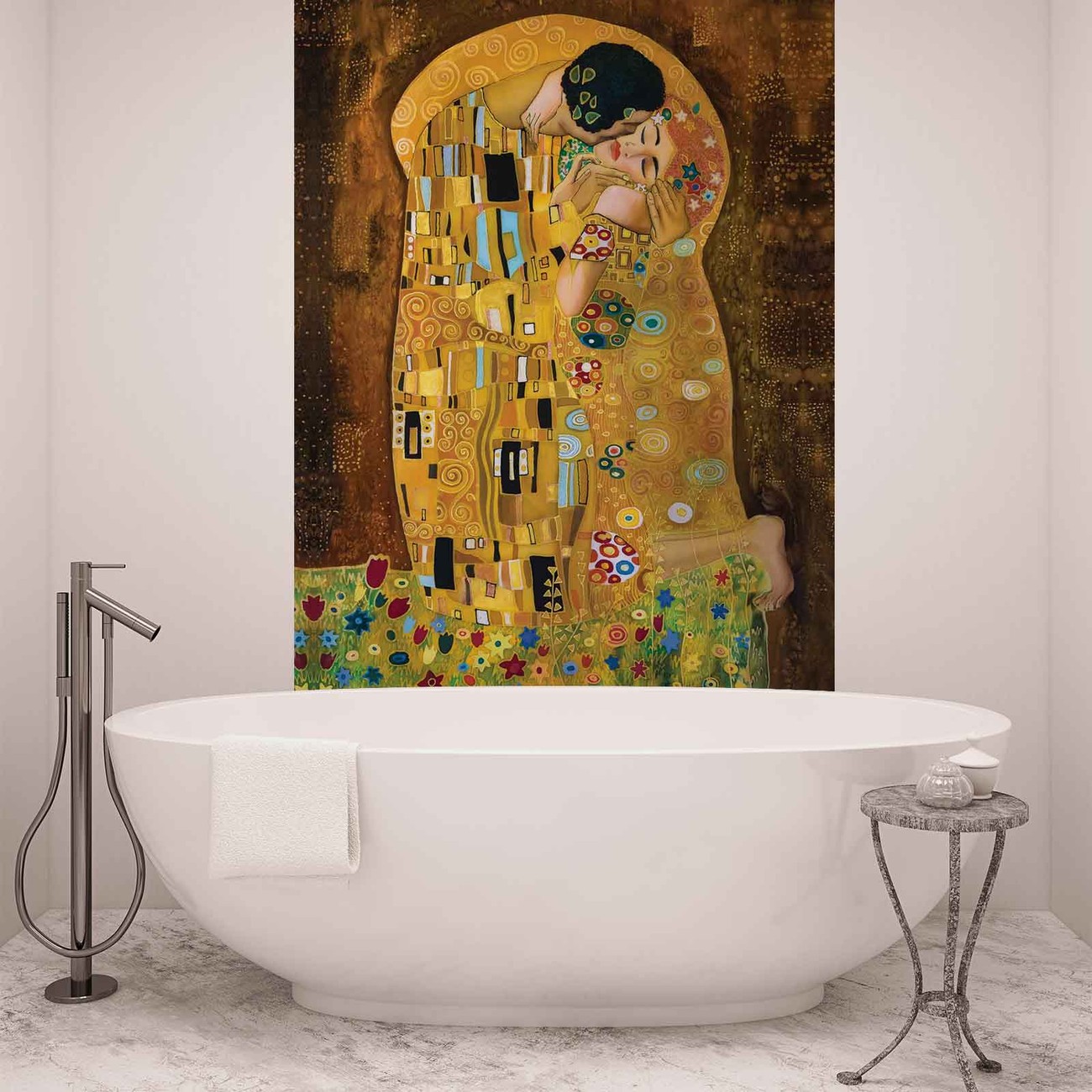 Murais De Parede Gustav Klimt Art Kiss Em Europosters Pt