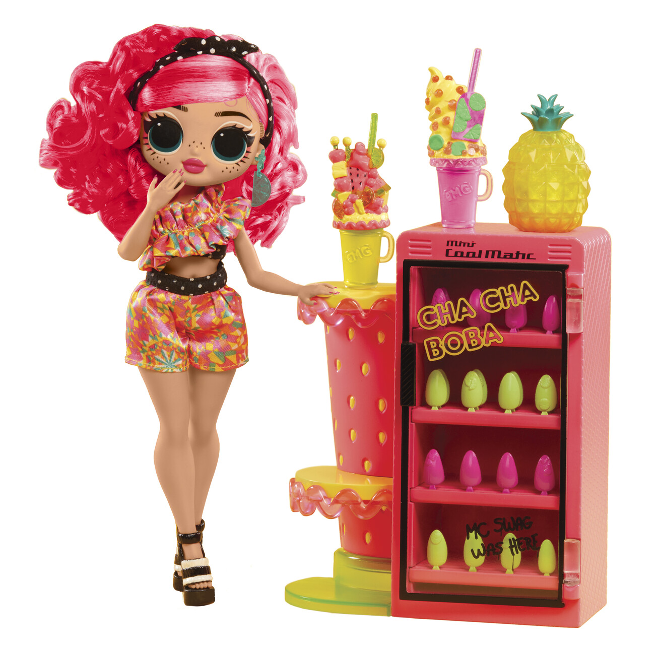 Doll L.O.L. Surprise - OMG Nail Studio with Doll - Pinky