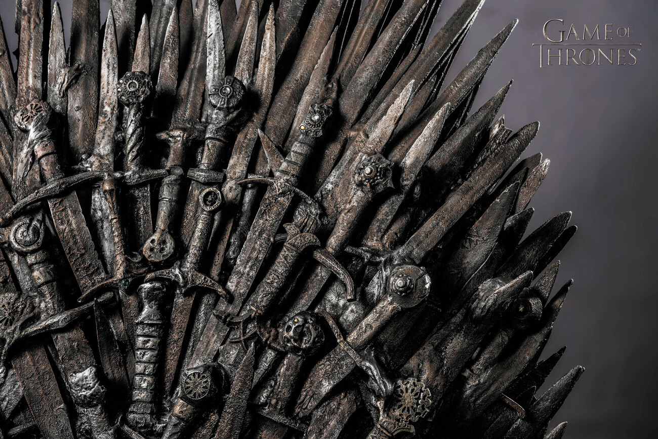 T-shirt Game of Thrones - Iron throne | Tips for original gifts |  Europosters, image size:1300x867
