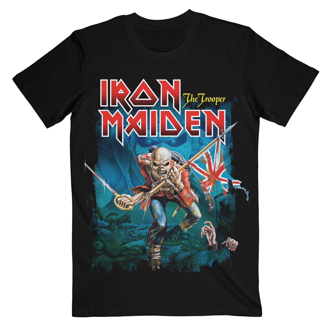 supplere indrømme fløjte Iron Maiden - Trooper Eddie Large Eyes | Clothes and accessories for  merchandise fans