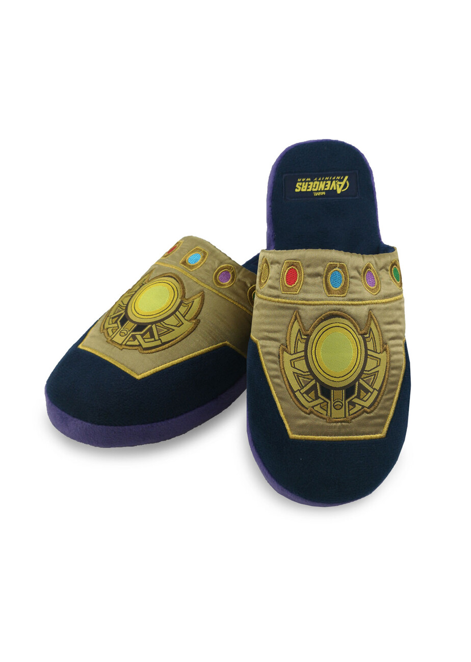 غرامة استمر أنا أغسل ملابسي  Slippers Marvel - Thanos Infinity Gauntlet | Clothes and accessories for  merchandise fans
