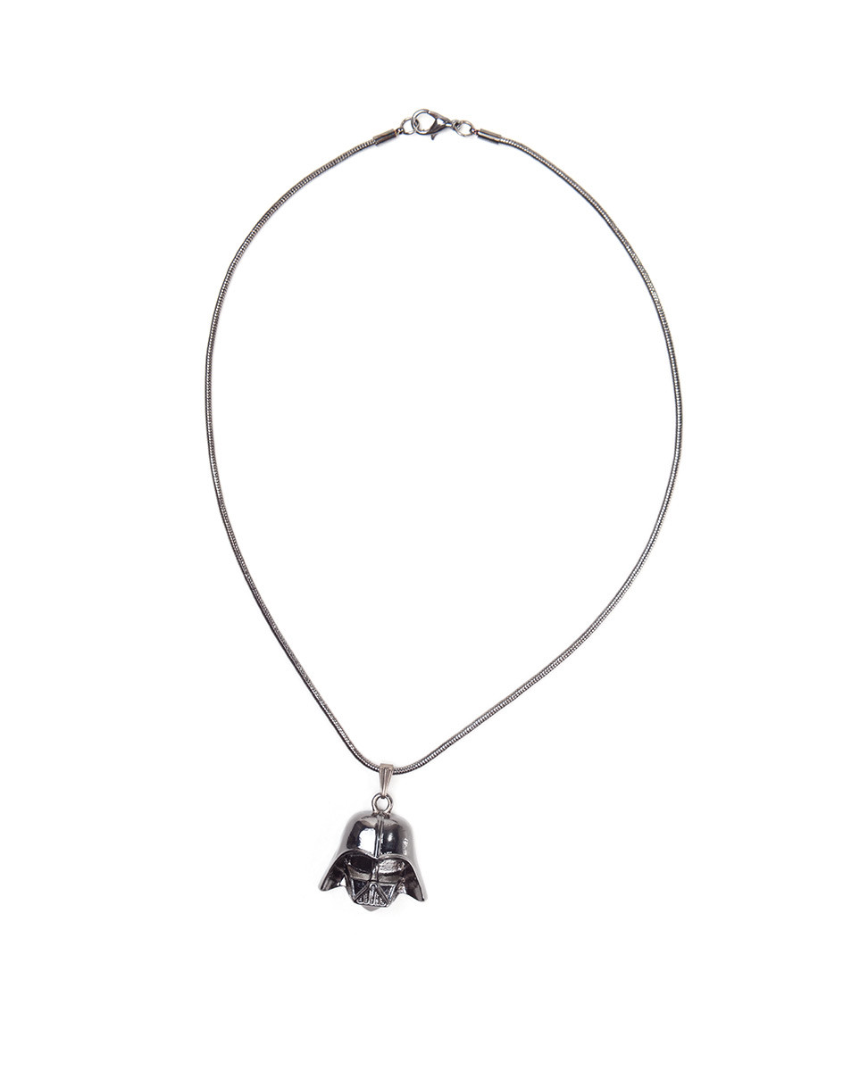 Star Wars Darth Vader Necklace - Three Tiered Pendant Stainless Steel  Necklace - Walmart.com