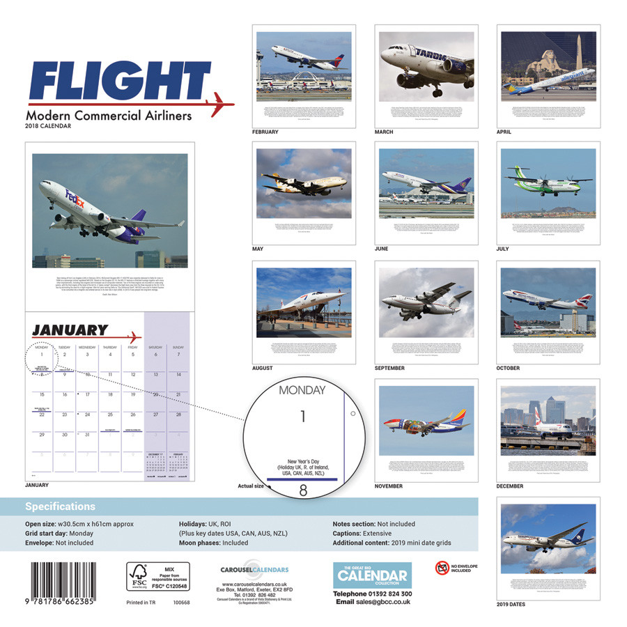 Commercial Aircraft Calendar 2022 November Calendar 2022