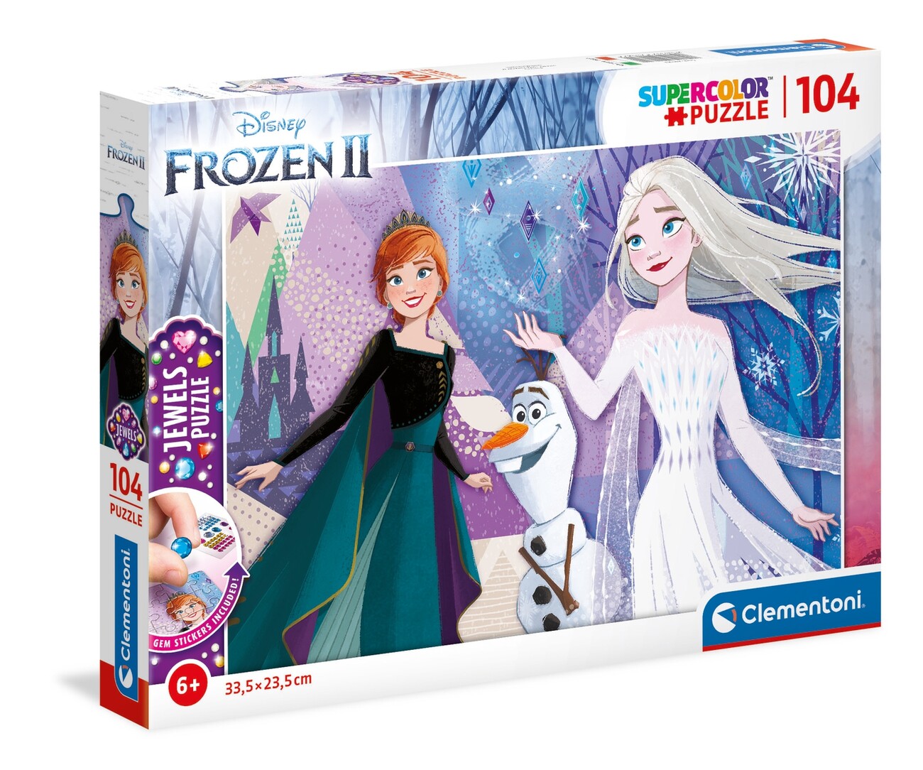 Eiskönigin Puzzle FROZEN II Disney ANNA+ELSA,  