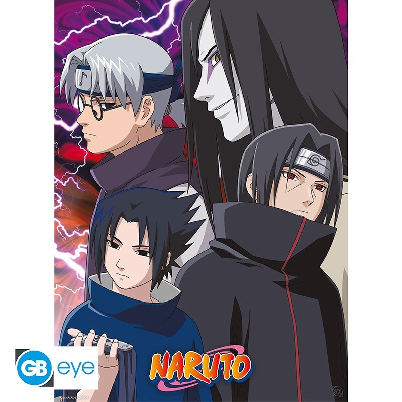 Ninjas Konoha - Póster Naruto Shippuden, MERCHANDISING