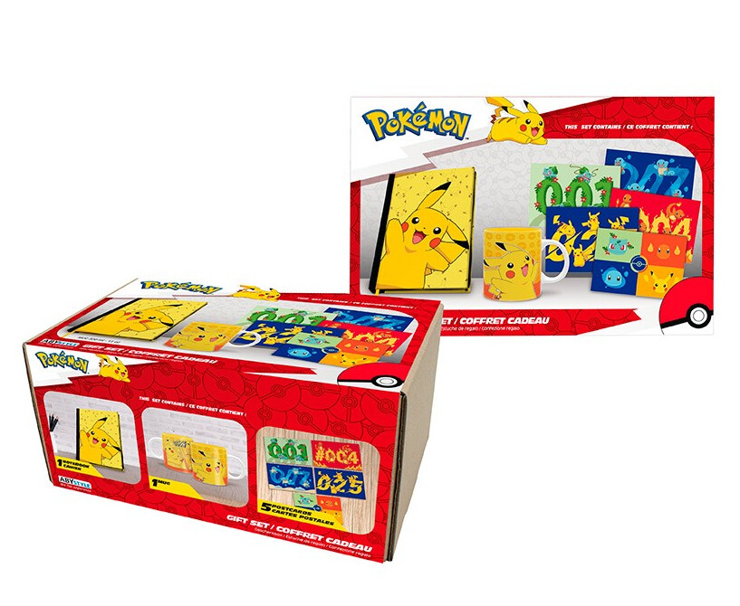 Gift Set Pokemon - Pikachu