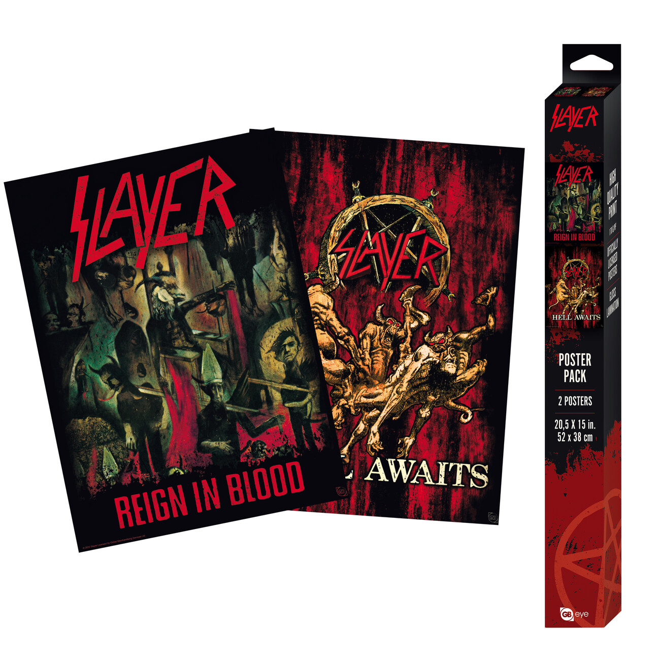 Gift set Slayer - Reign in Blood/Hell Awaits | Tips for original gifts