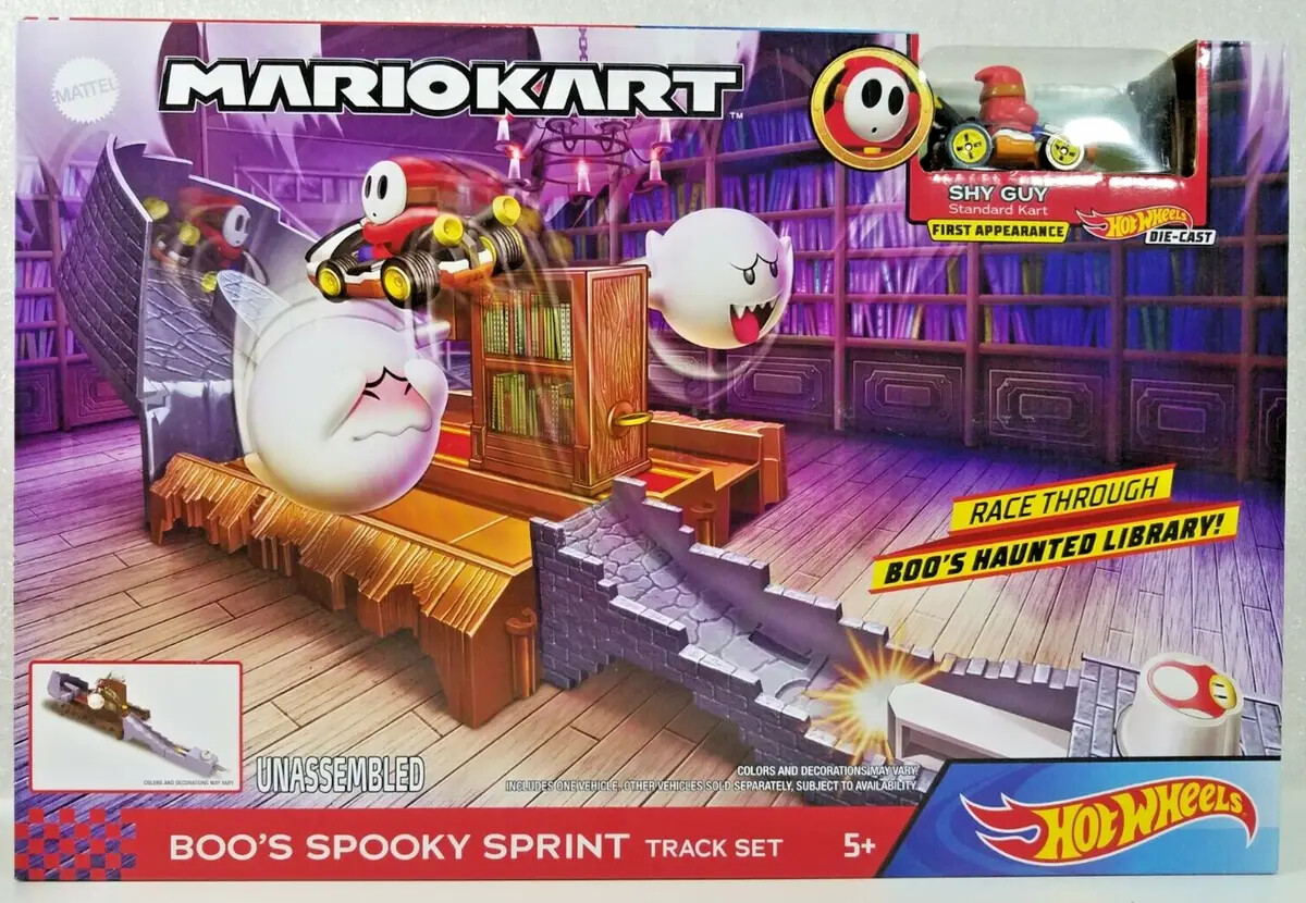 Hot Wheels - Mario Kart Revenge Track Asst - Shy Guy | Tips for original  gifts | Abposters.com