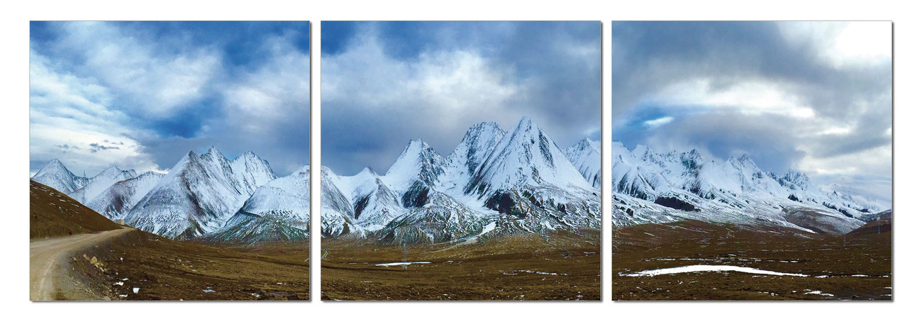 Ice mountain Mounted Art Print | Buy at EuroPosters