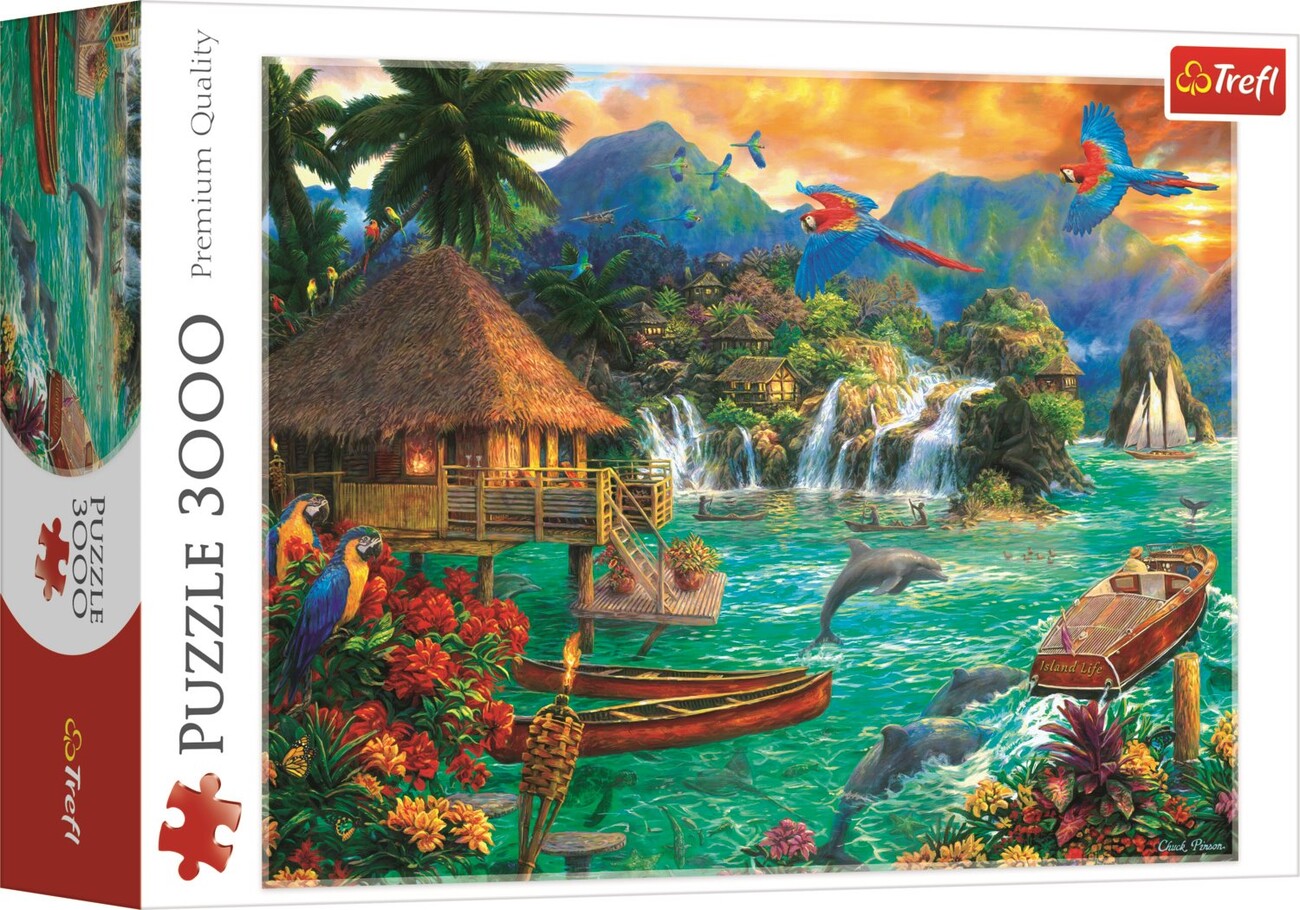 1000Piece Jigsaw Puzzle Island Life Hobby Gift Home Decoration DIY 