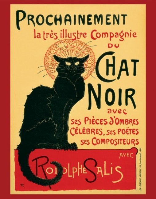Le Chat noir Juliste, Poster | Tilaa netistä Europosters