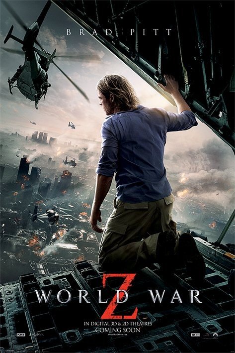 World War Z One Sheet Juliste Poster Tilaa Netista Europosters