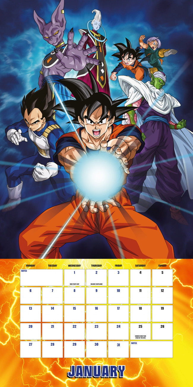 Dragon Ball Z Seinakalenterit 22 Osta Europosters Fi