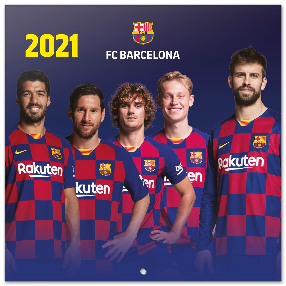 FC Barcelona - Seinäkalenterit 2021 | Osta Europosters