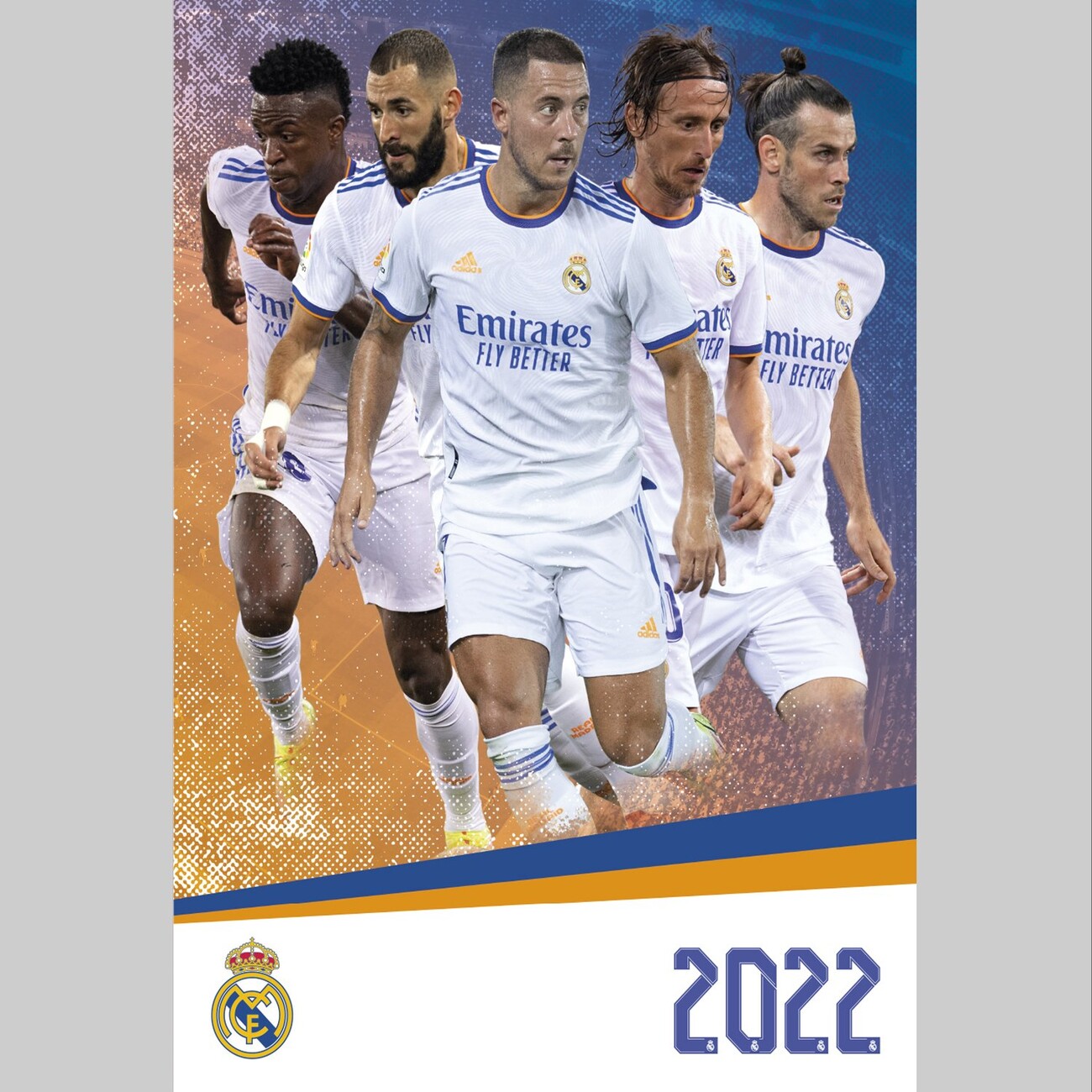 Real Madrid FC - Seinäkalenterit 2022 | Osta Europosters