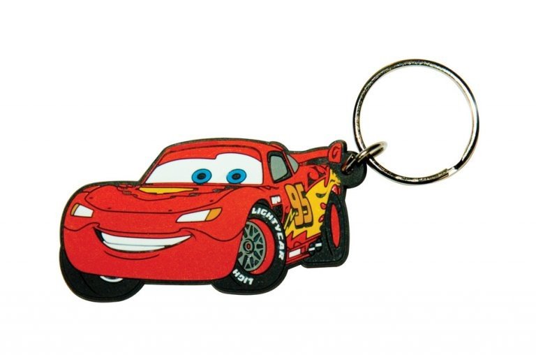 Keychain CARS 2 - lightning McQueen