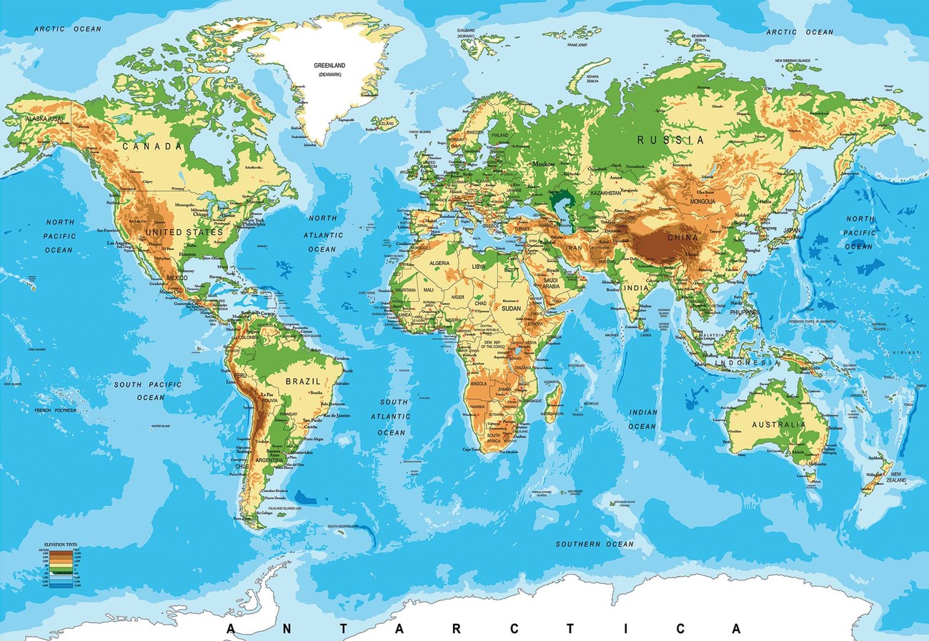 World Map Atlas Tapetti Valokuvatapetti Europosters Fi
