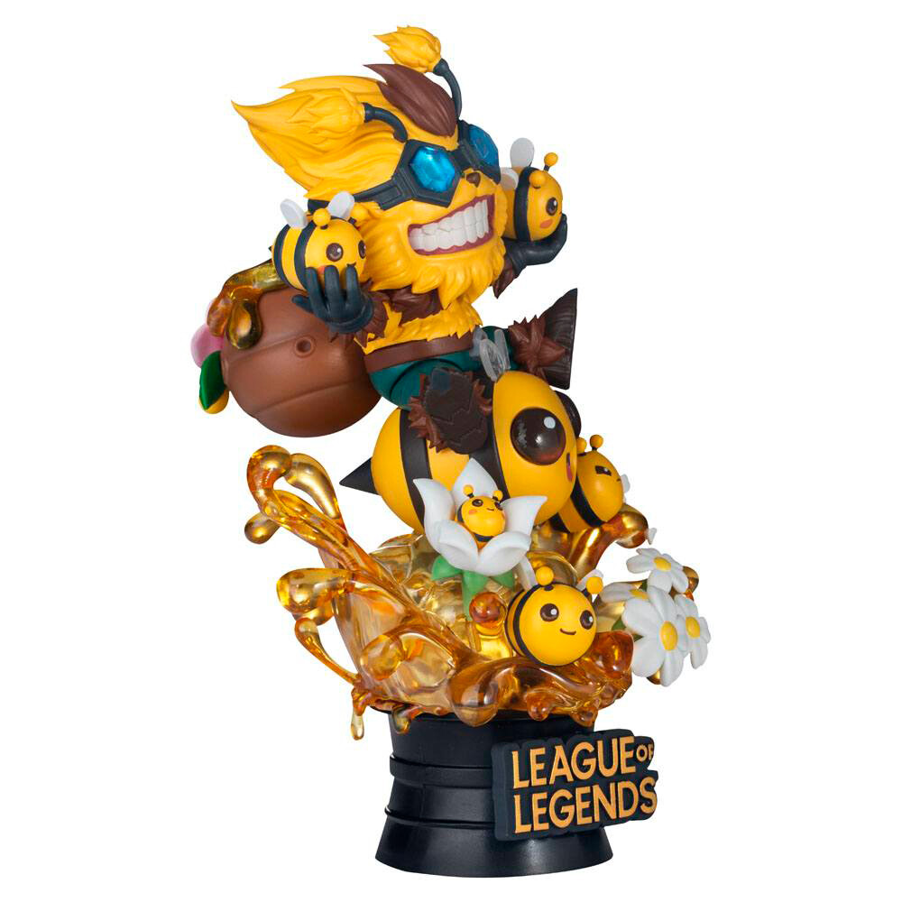 League of Legends BZZZIGGS & BEEMO フィギュア Beast Kingdom Diorama Stage Beemo & BZZZiggs Set | Riot Games Store