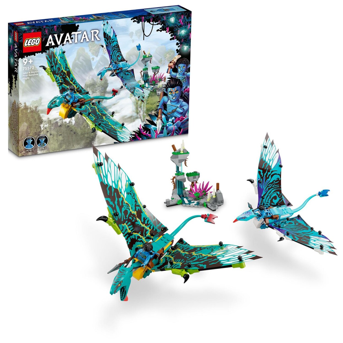 Building Kit Lego Avatar - Jake and Neytiri: The first flight of the  banshee, Posters, gifts, merchandise