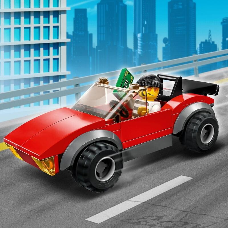 Costruzioni Lego City - Car Chase with Police Motorcycle