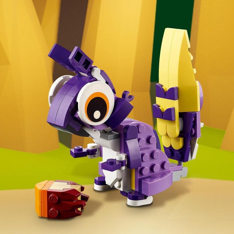 Building Kit Lego - Creator - Animals from the Magic Forest | Posters
