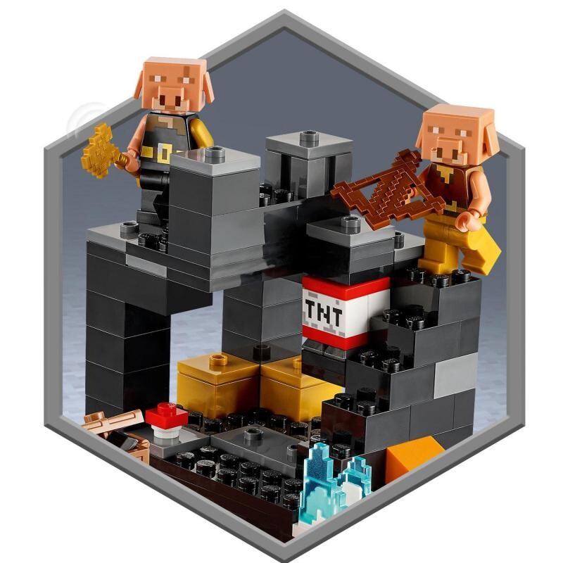 Building Kit Lego Minecraft - Underground castle, Posters, gifts,  merchandise