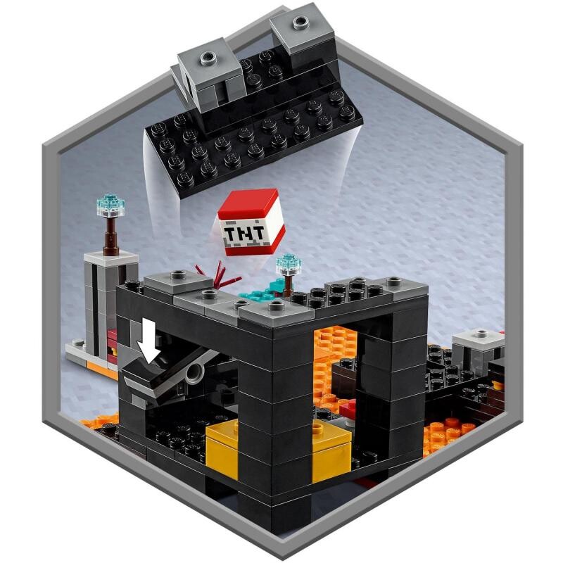 Building Kit Lego Minecraft - Underground castle, Posters, gifts,  merchandise