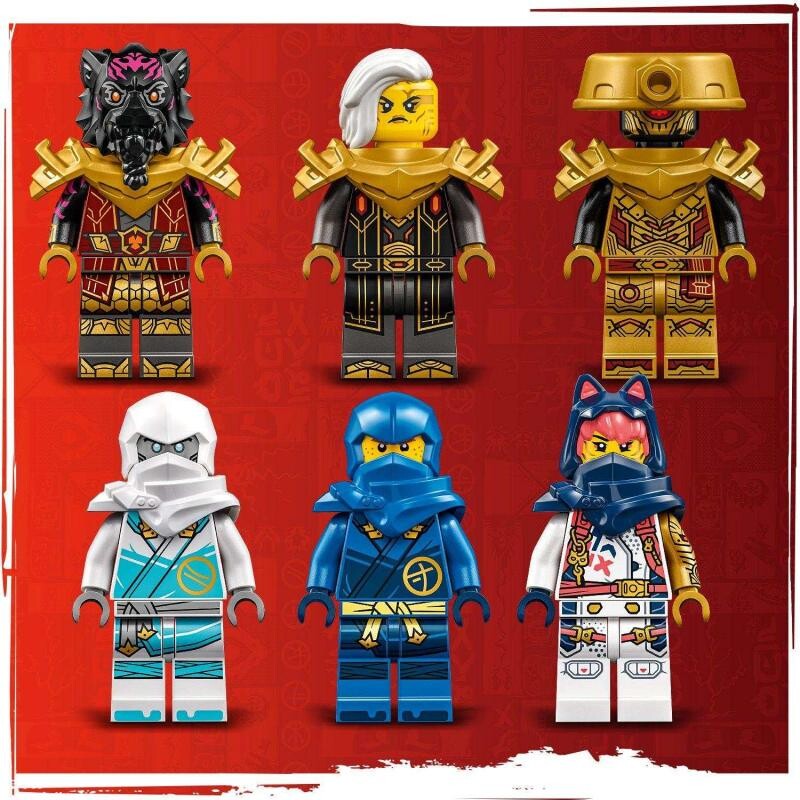 Costruzioni Lego Ninjago - Elemental Dragon vs. Empress's Robot