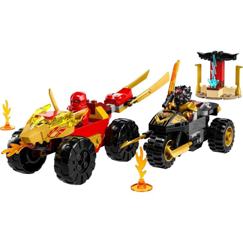 Building Kit Lego Ninjago - Kai and Ras in a Motorcycle Duel | Posters ...