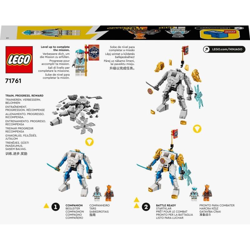 Building Kit Lego Ninjago - Zane's Turbo Robot EVO | Posters, gifts